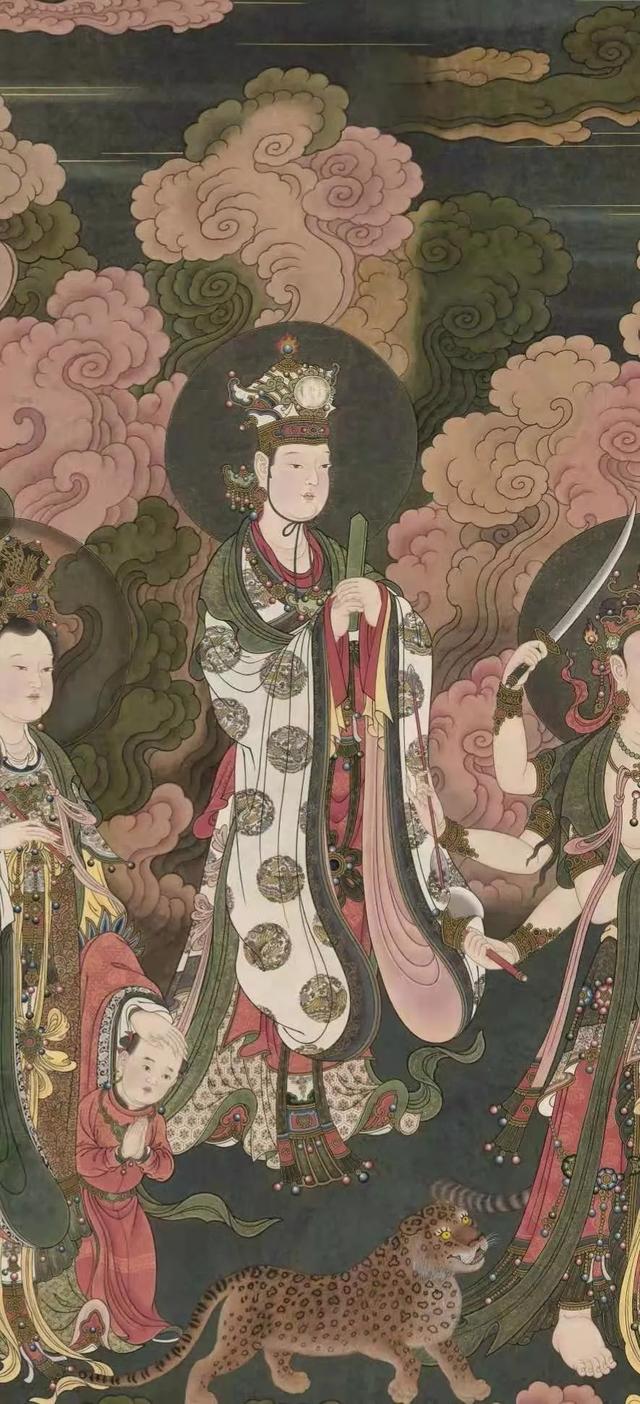 尚泰安法海寺壁画作品临摹展