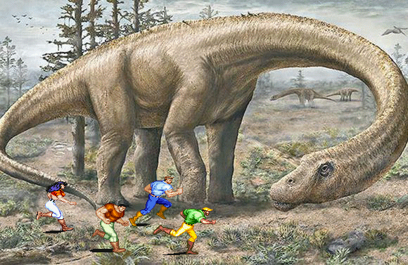 街機(jī)游戲那些不符常理的力量，原來(lái)坦克是用來(lái)砸人的