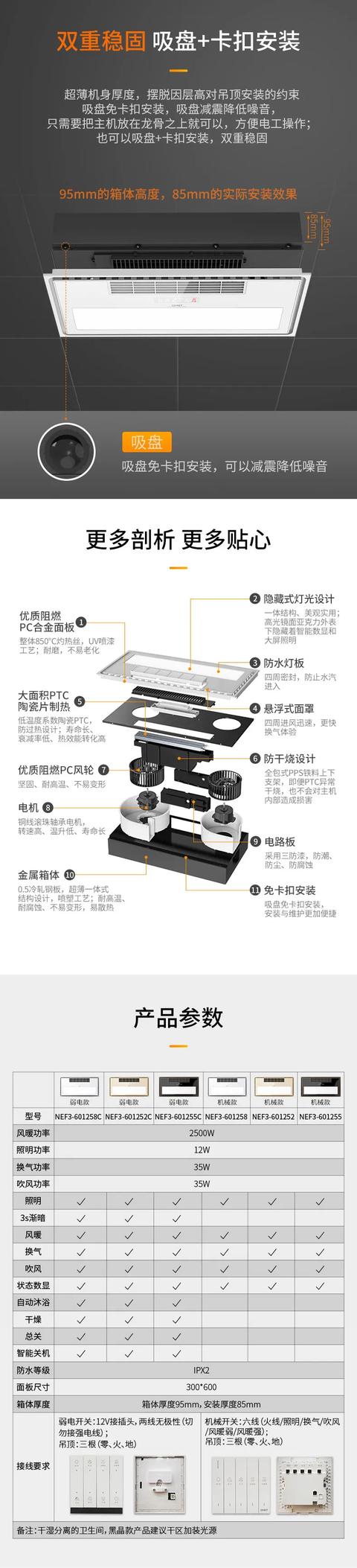 全镜屏 实力派 |正泰镜面浴霸新品上市