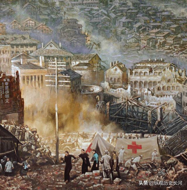 二战的时候是日本首都东京被炸得惨还是中国首