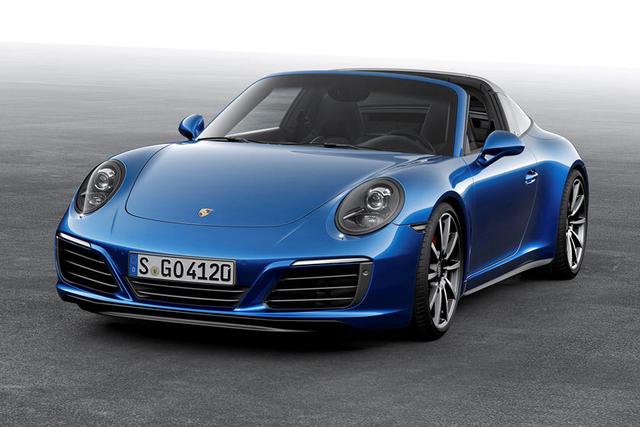 全新2021款保时捷911 Targa 4跑车官方照片泄漏