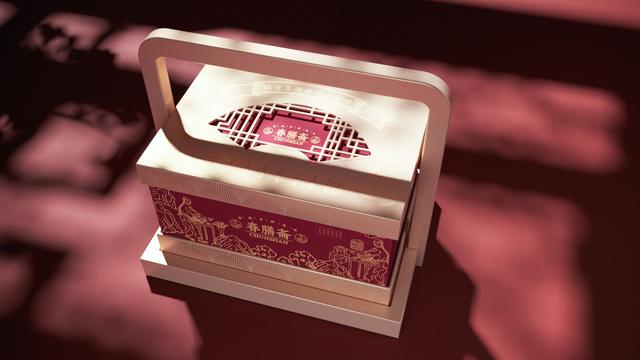 中秋月饼礼盒传承东方传统，太有韵味了…