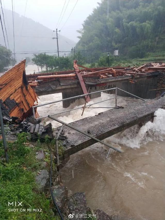 浙江乐清江河水位暴涨|黑格比在浙江乐清登陆！2020台风实时路径发布系统 黑格比实时路径最新消息