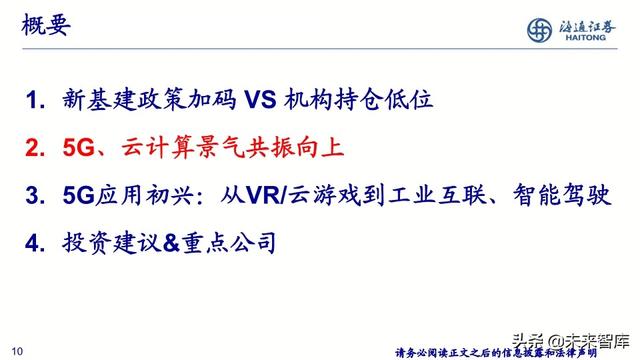 通信行业2020年中期投资策略：新基建、大时代，5G、云计算双引擎
