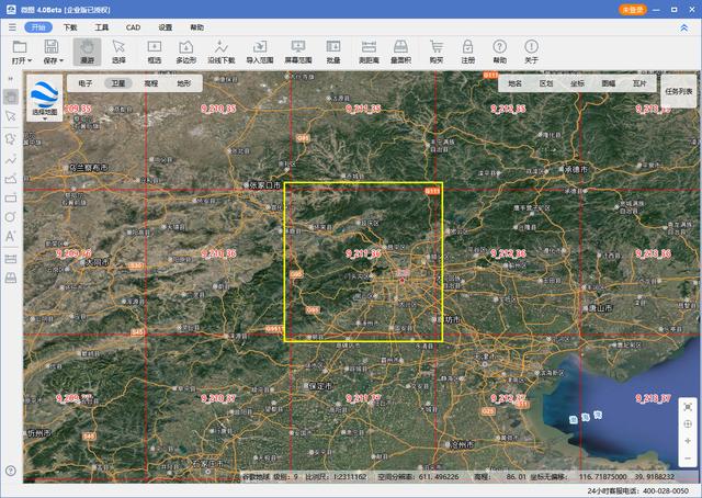 基于 QGIS 在内网中离线加载卫星地图的方法