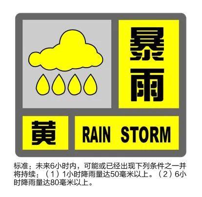 大风＋暴雨黄色预警一起来了！天一秒变黑！上海上海都快成海上了