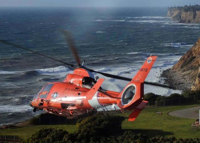 与直-9师出同门的美国海岸警卫队HH-65A救援直升机