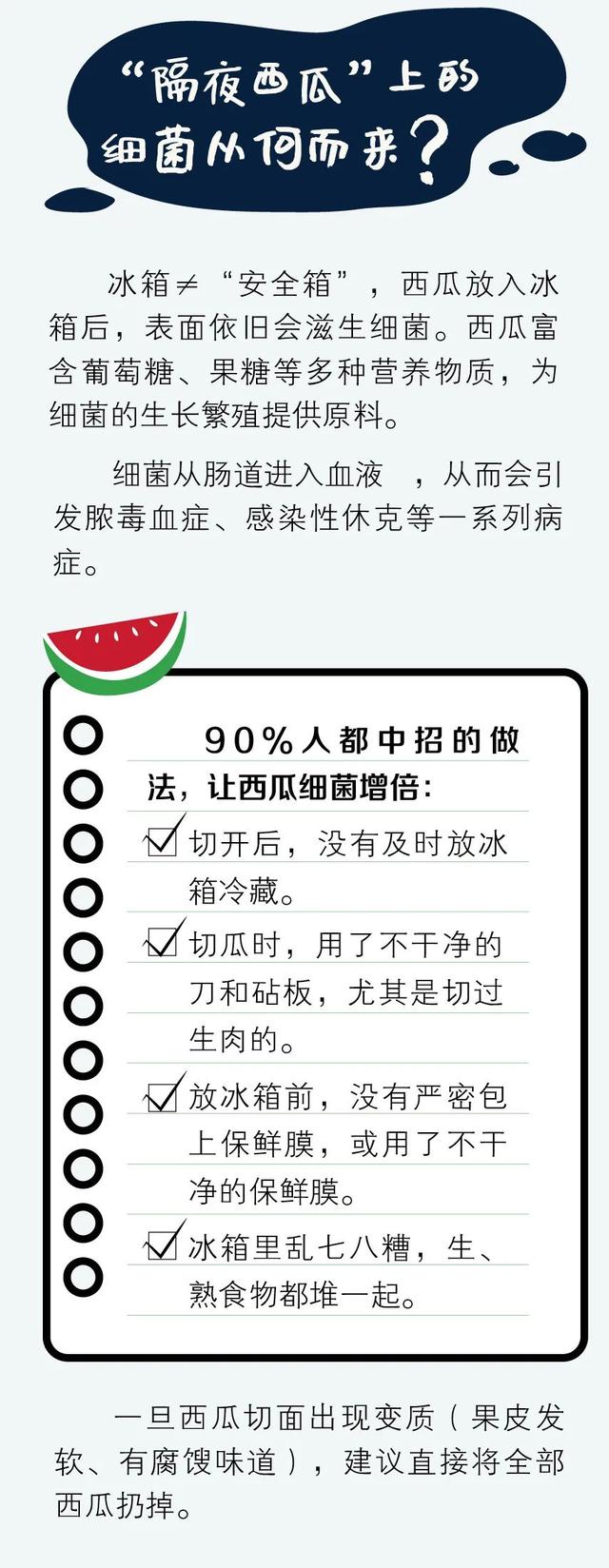 隔夜西瓜到底能不能吃？這些常識，“吃瓜群眾”必知！