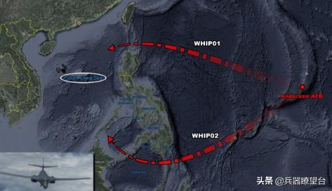 美军轰炸机借道苏拉威西海进入南海：南北夹击辽宁舰战术首次曝光
