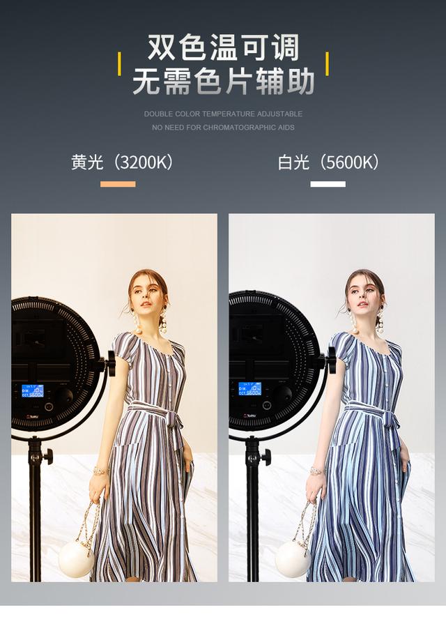 圖立方led攝影補光燈影視燈人像電影專業(yè)攝像燈柔光燈拍照打光燈