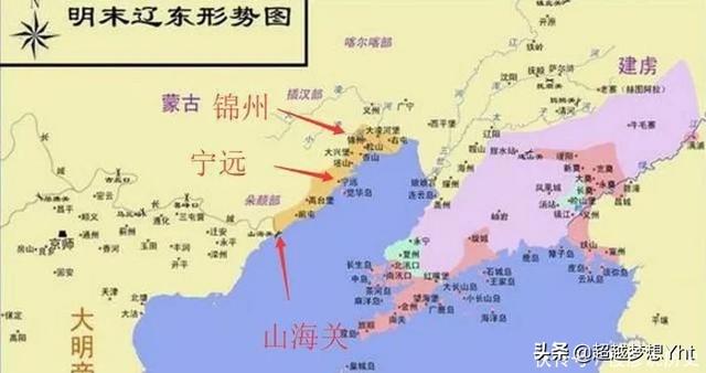 坚不可摧的关宁锦防线，如何被清军突破直接导致了明朝灭亡