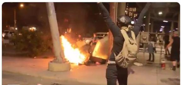 暴徒点燃华盛顿，连穷人区和流浪汉也没放过，