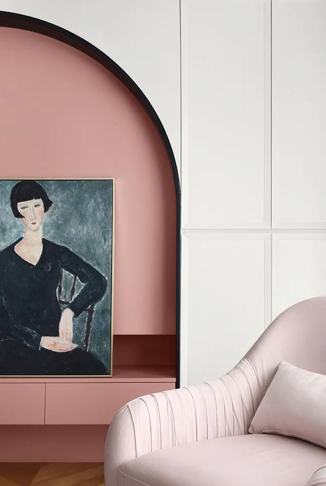 125㎡五口人同住竟然零杂物，家里美得像度假宫殿