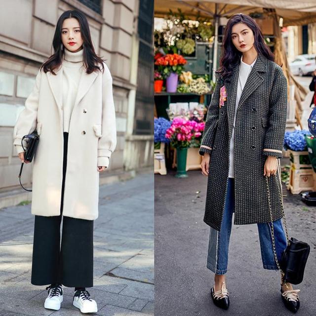 气质毛呢大衣，优雅不请自来