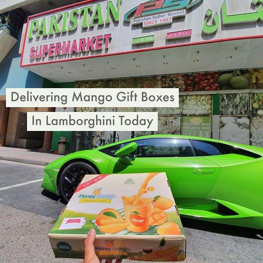 [经理]迪拜超市经理开兰博基尼配送水果 不为盈利，只为顾客带来快乐