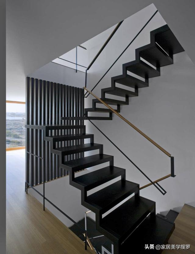15个带钢铁栏杆的楼梯设计，漂亮有趣还充满创意