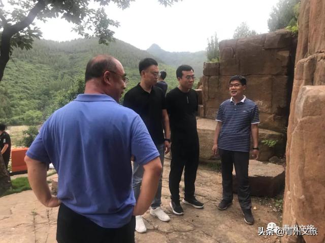 昌邑市政府副市长郇金刚一行莅临青州考察