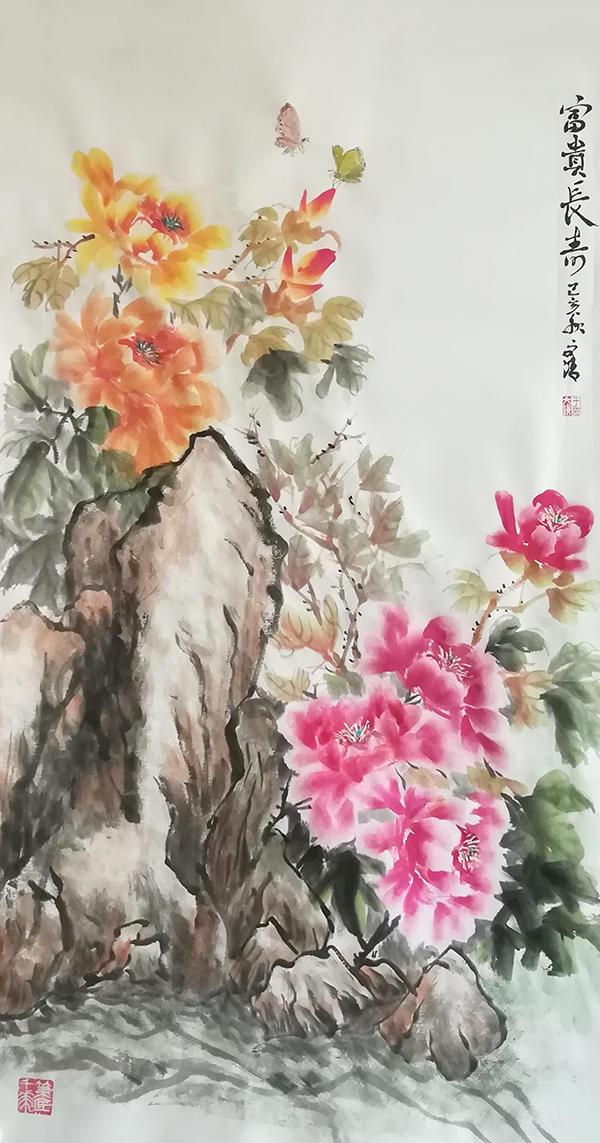 北京画家于文清 墨韵悠然 画中有诗