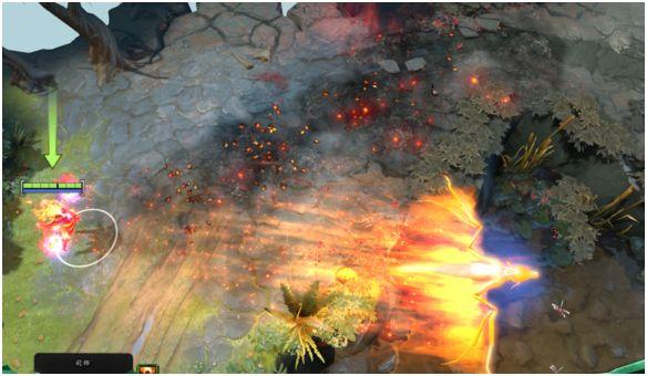DOTA2饰品鉴赏——莉娜魔导师炽魂