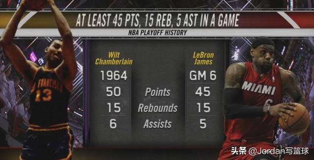 詹姆斯2012年东决第六场的数据，除了他只有一个人打出来过？