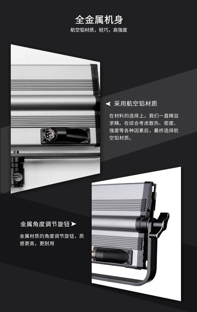 led貼片燈攝影燈 攝像燈外拍燈影視燈電影燈演播燈燈孔分離背掛式