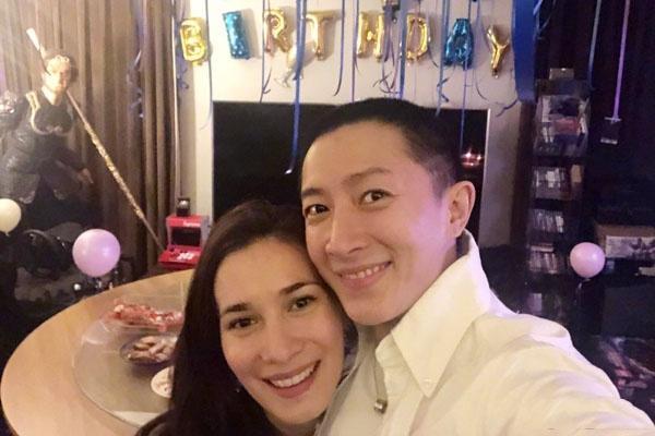 才结婚刚半年时间，韩庚依旧帅气，而卢靖姗却