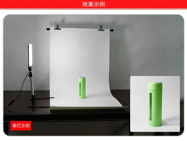 圖立方LED攝影燈PT-22AC攝像補(bǔ)光燈淘寶拍照柔光燈小型靜物