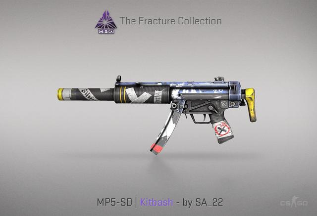 CSGO推出全新裂空武器箱，配色精良细节拉满