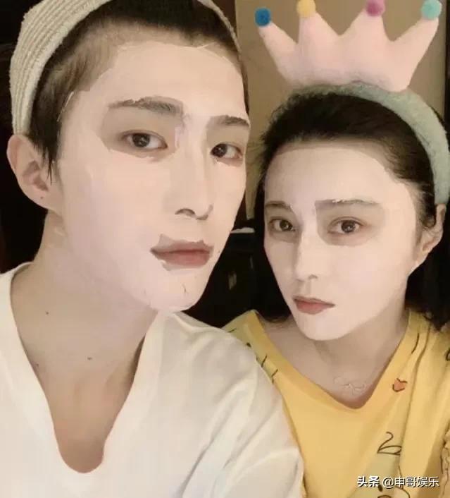 范冰冰罕见晒姐弟合照