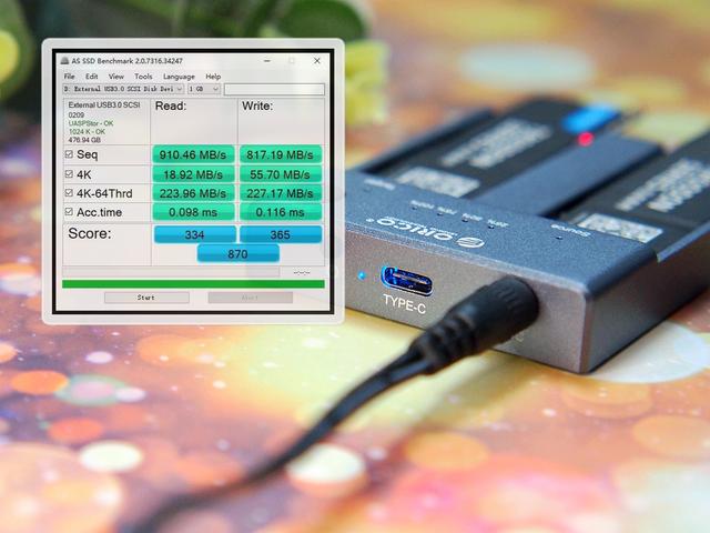 高速 SSD 对拷机ORICO已走在前面