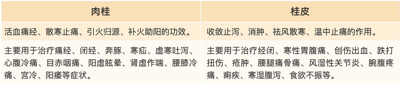 厨房里的中药「肉桂」和「桂皮」，孰优孰劣？