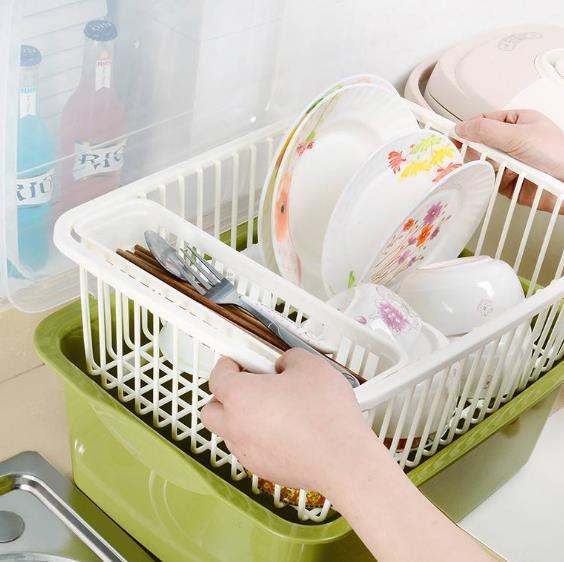 可360度翻转的洗菜神器，网红沥水篮太省事了，洗菜都变成了乐趣