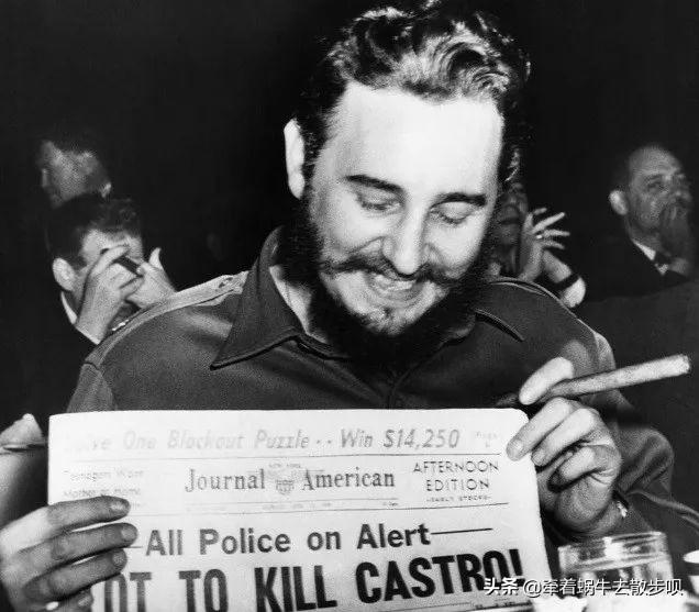 一生躲过638次暗杀的卡斯特罗，带领古巴革命杀进哈瓦那真的好拽