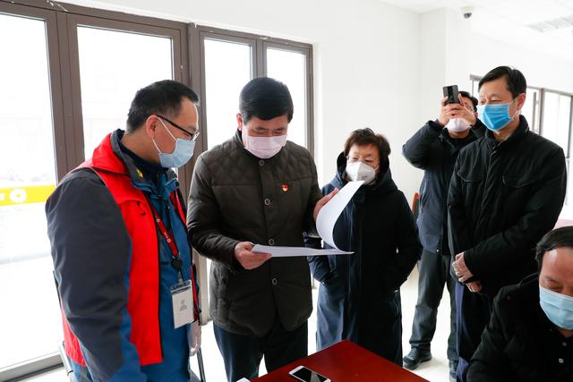 市疫情处置督导组到济南新材料产业园区督导疫情防控工作