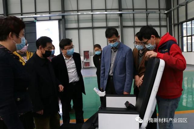 陈西武到济南人工智能产业园调研