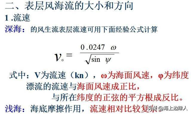 海洋学知识精华：海流+海浪+海冰