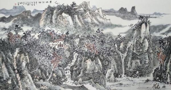 国家一级美术师鱼军——巍峨挺立 巧夺天工