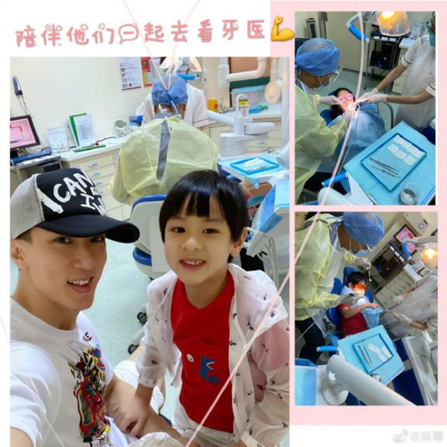 吴尊晒带娃日志，Max变勇敢男子汉，Neinei可爱表情抢镜