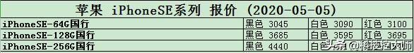 5月05日，手机报价更新