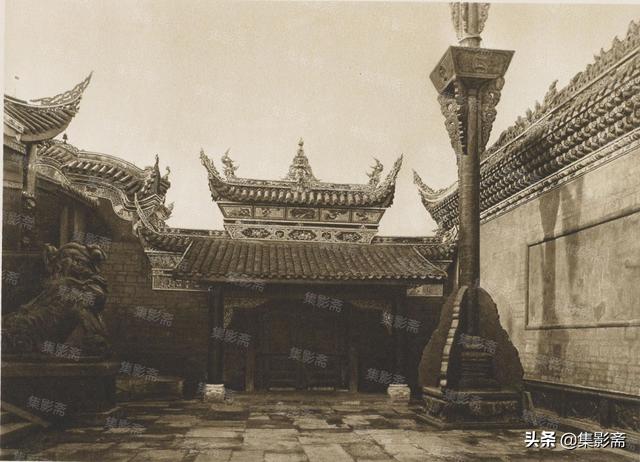 四川自贡市百年照片