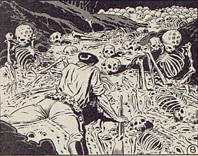 經(jīng)典游戲《恐龍快打》漫畫(huà)最陰暗的章節(jié)，整個(gè)部落被藥物變成章魚(yú)