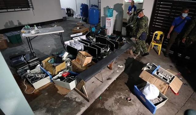 时事聚焦，菲律宾非法博彩被抄，44名中国人被捕