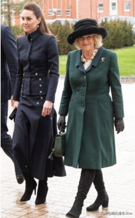 凯特与卡米拉同框，照片显示他们的婆媳关系