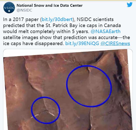 冰盖|两座北极冰盖消失 未来要如何保护我们的星球仍将是值得深入思考的重要课题