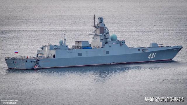 俄罗斯造船业的最高荣誉，22350护卫舰过人之处：无比强悍的火力