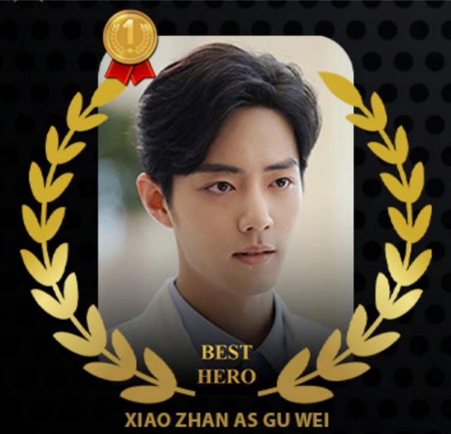 Congratulations Xiao Zhan Won The Best Actor In Wetv Malaysia And Gu