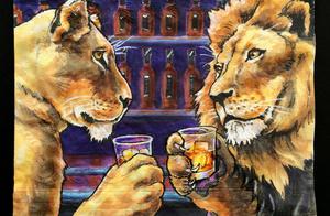 Mom is absent to the child's love handy, it is to