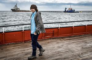 The Pacific Ocean rubbish of kilometer of 1.6 mill