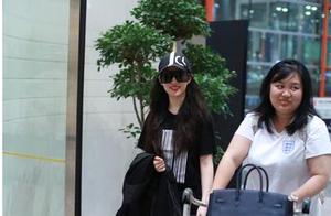 Immortal elder sister is thin, liu Yifei wears tig