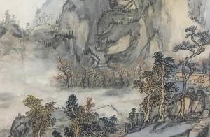 Why be sketchy landscape painting, does its sketch